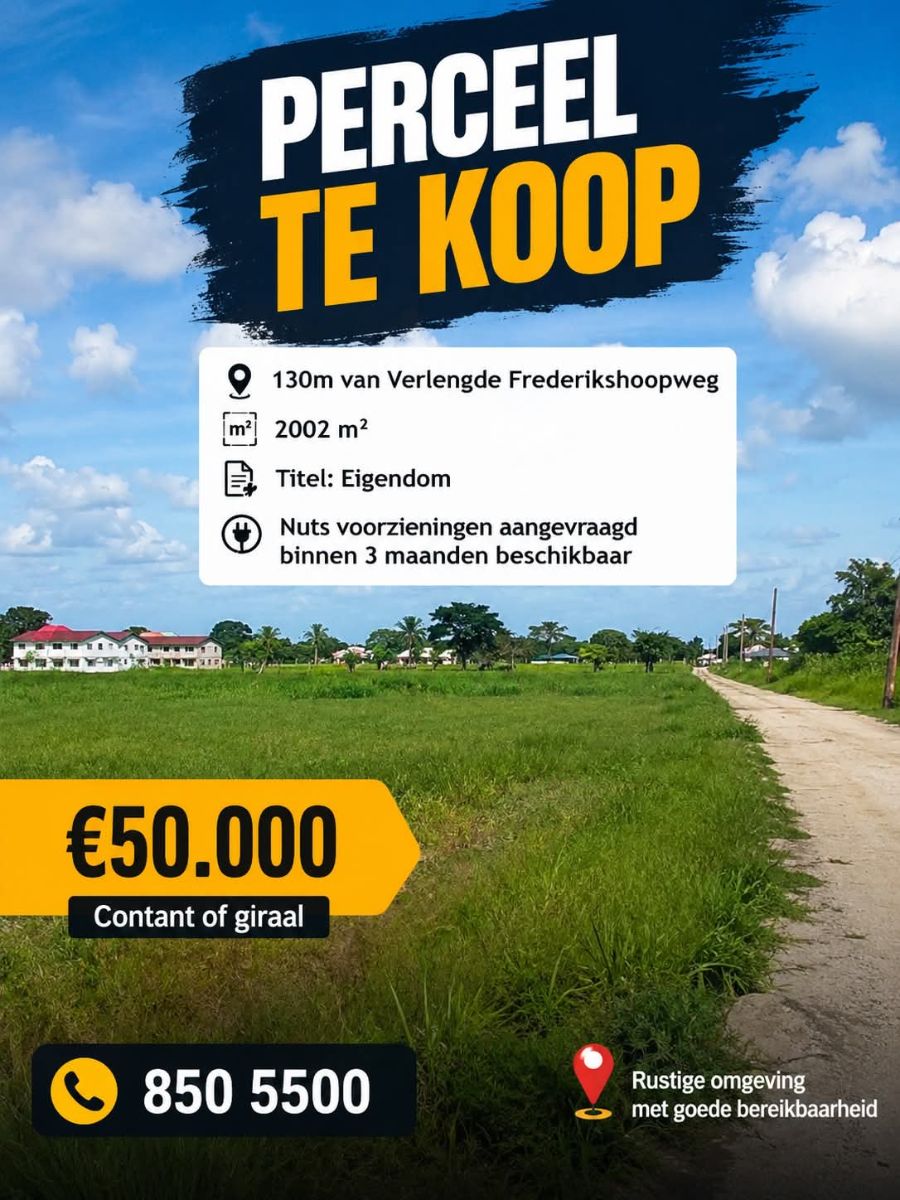 Te koop aangeboden: Ruim eigendomsperceel van maar liefst 2002 m² - afbeelding 3