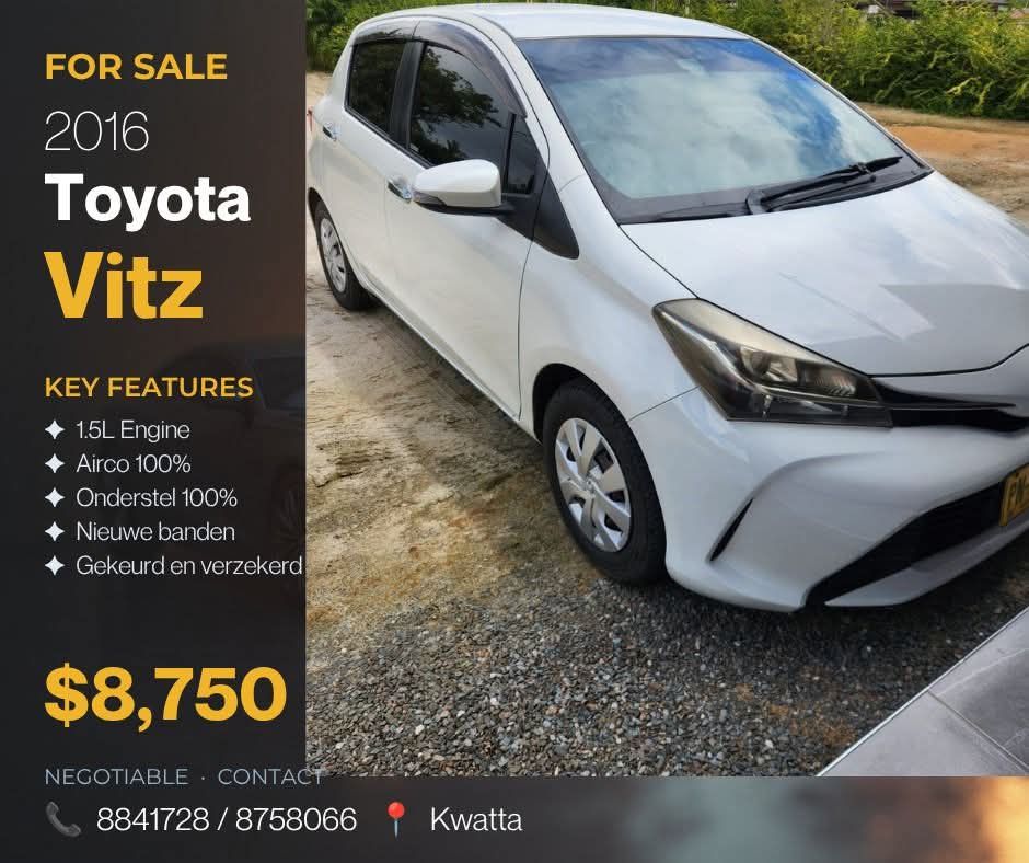 Toyota Vitz (2016)