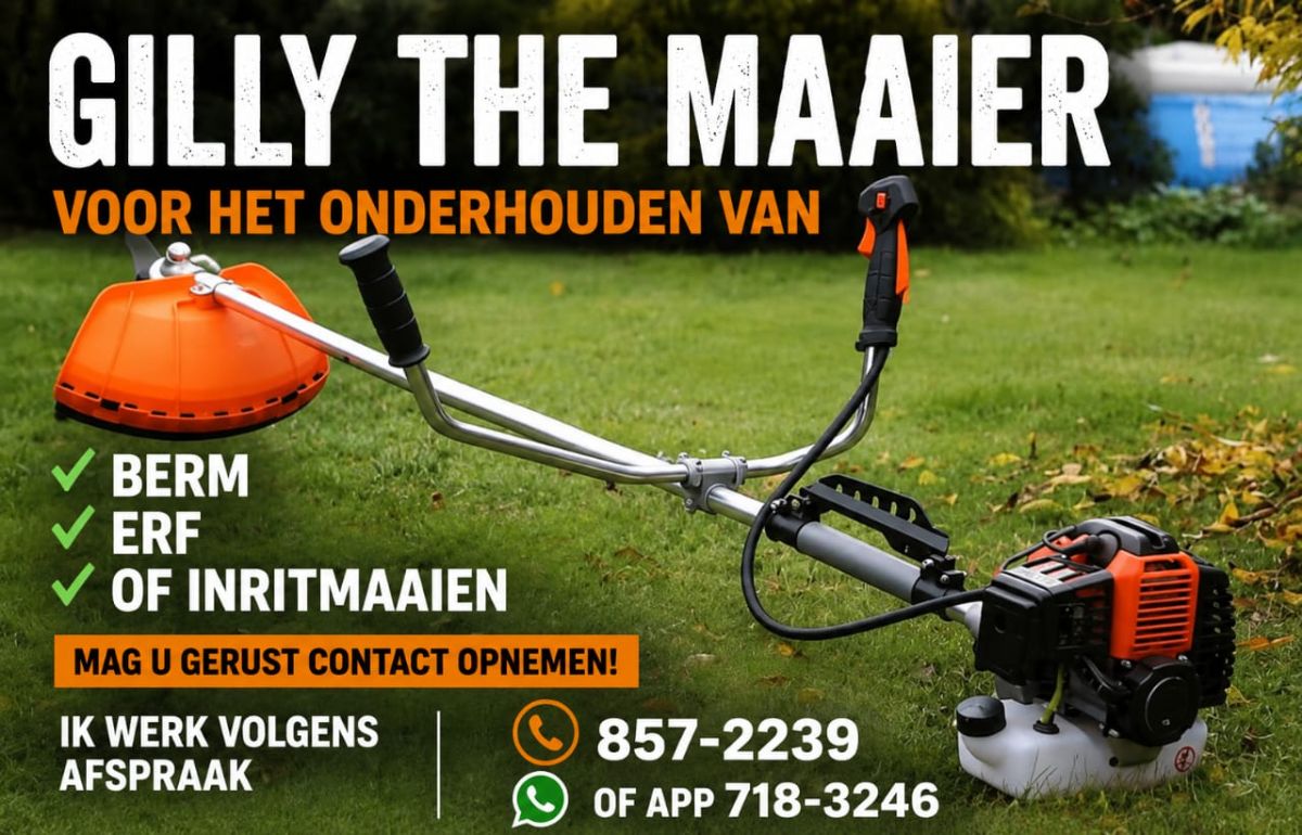 Berm-, Erf- & Inrit Maaien – Tuinonderhoud