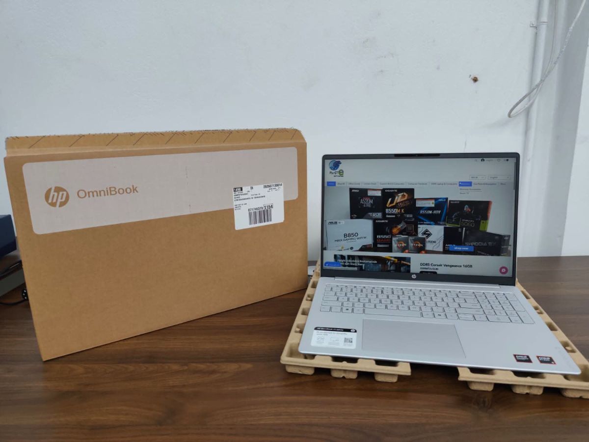 7HP OmniBook 3 – 16" 2K Touchscreen Laptop