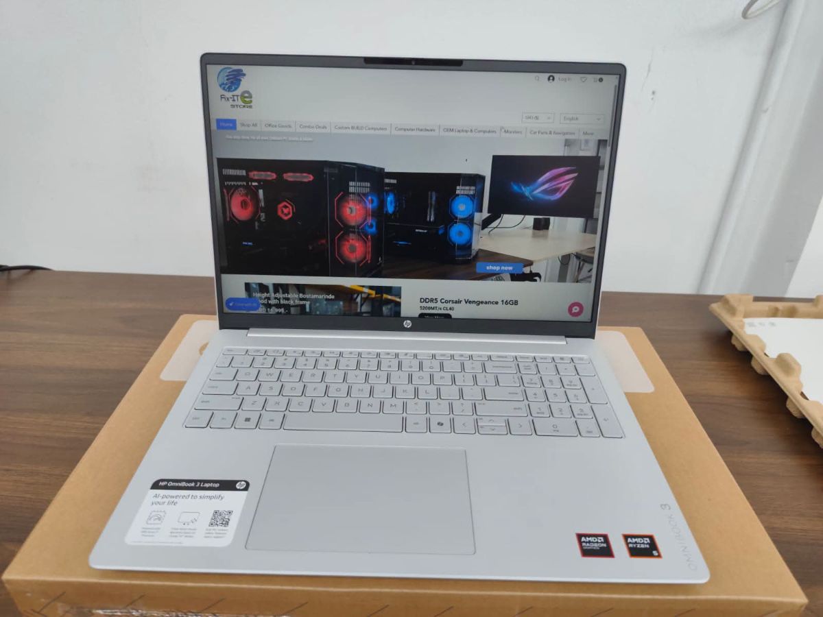 7HP OmniBook 3 – 16" 2K Touchscreen Laptop - afbeelding 2