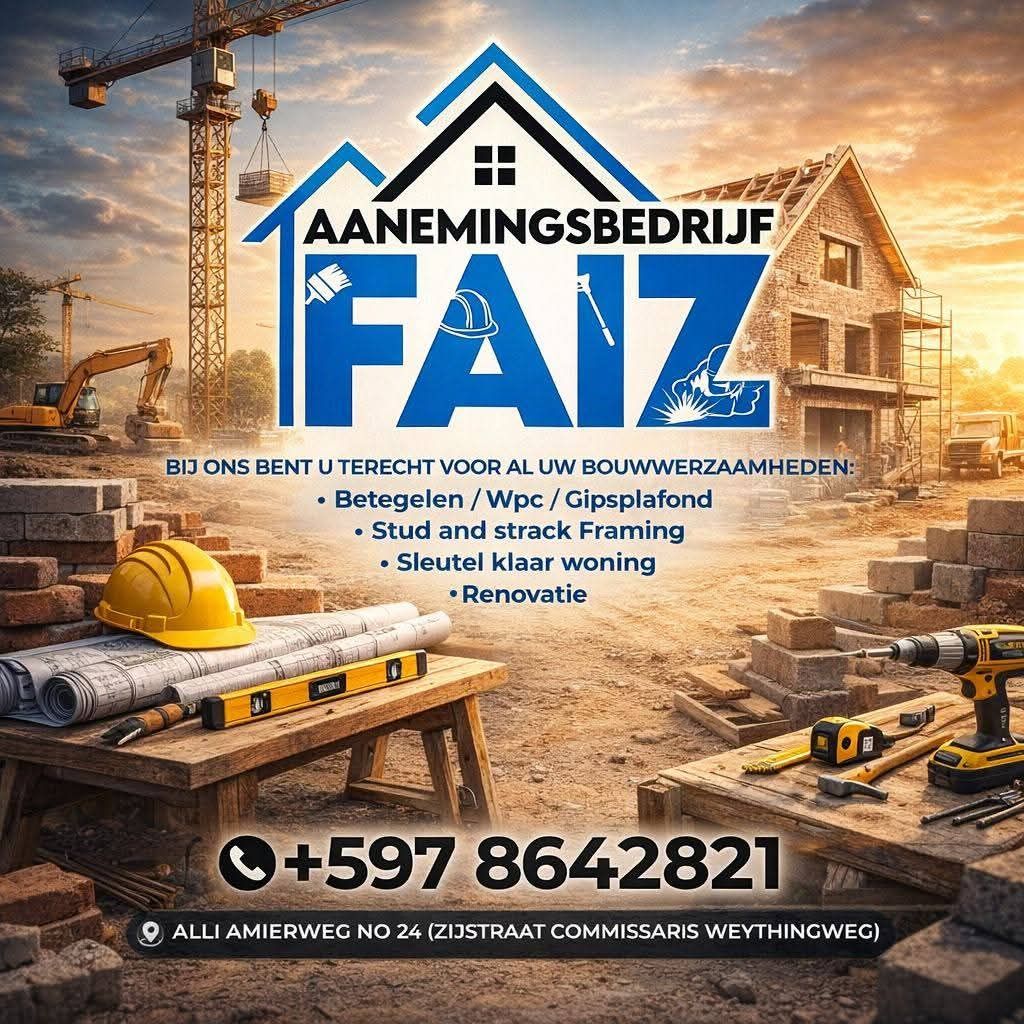 Bouwbedrijf Faiz – Nieuwbouw & Renovatie Diensten
