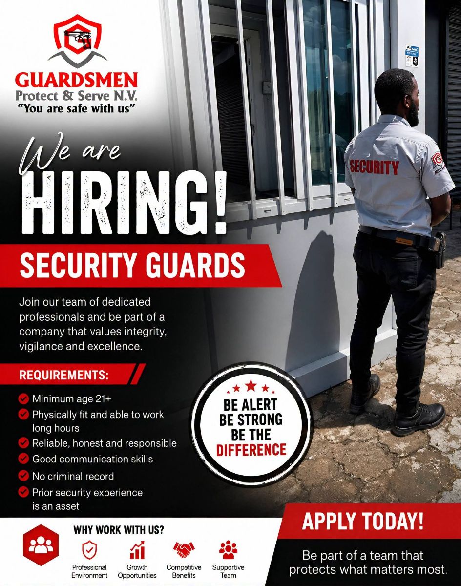 Guardsmen Security Zoekt Beveiligers & Chauffeurs