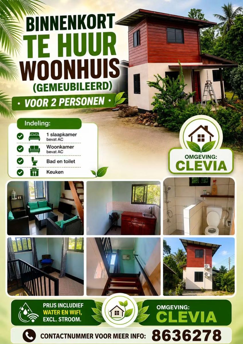 Woning Te Huur voor 2 Personen – Clevia
