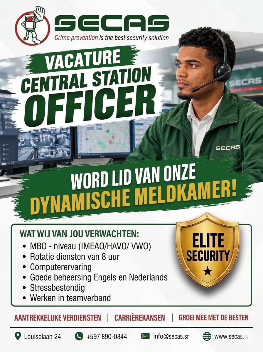 Central Station Officer – SECAS