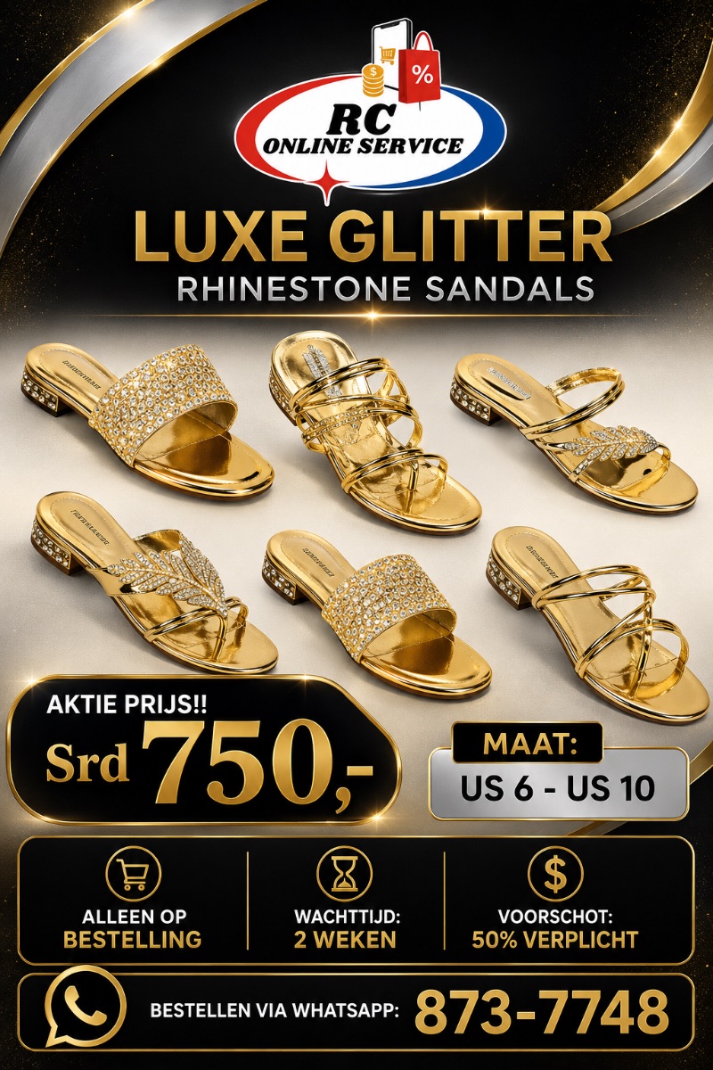 Rhinestones Slippers