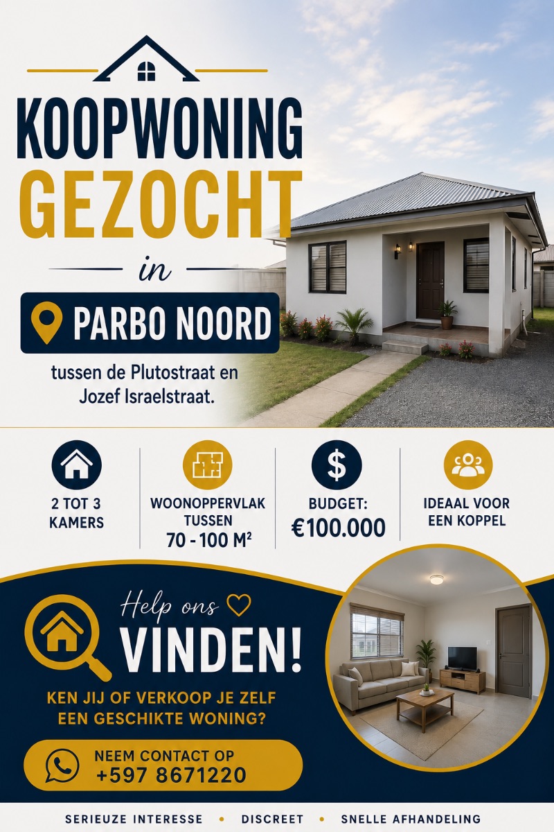 Koopwoning gezocht
