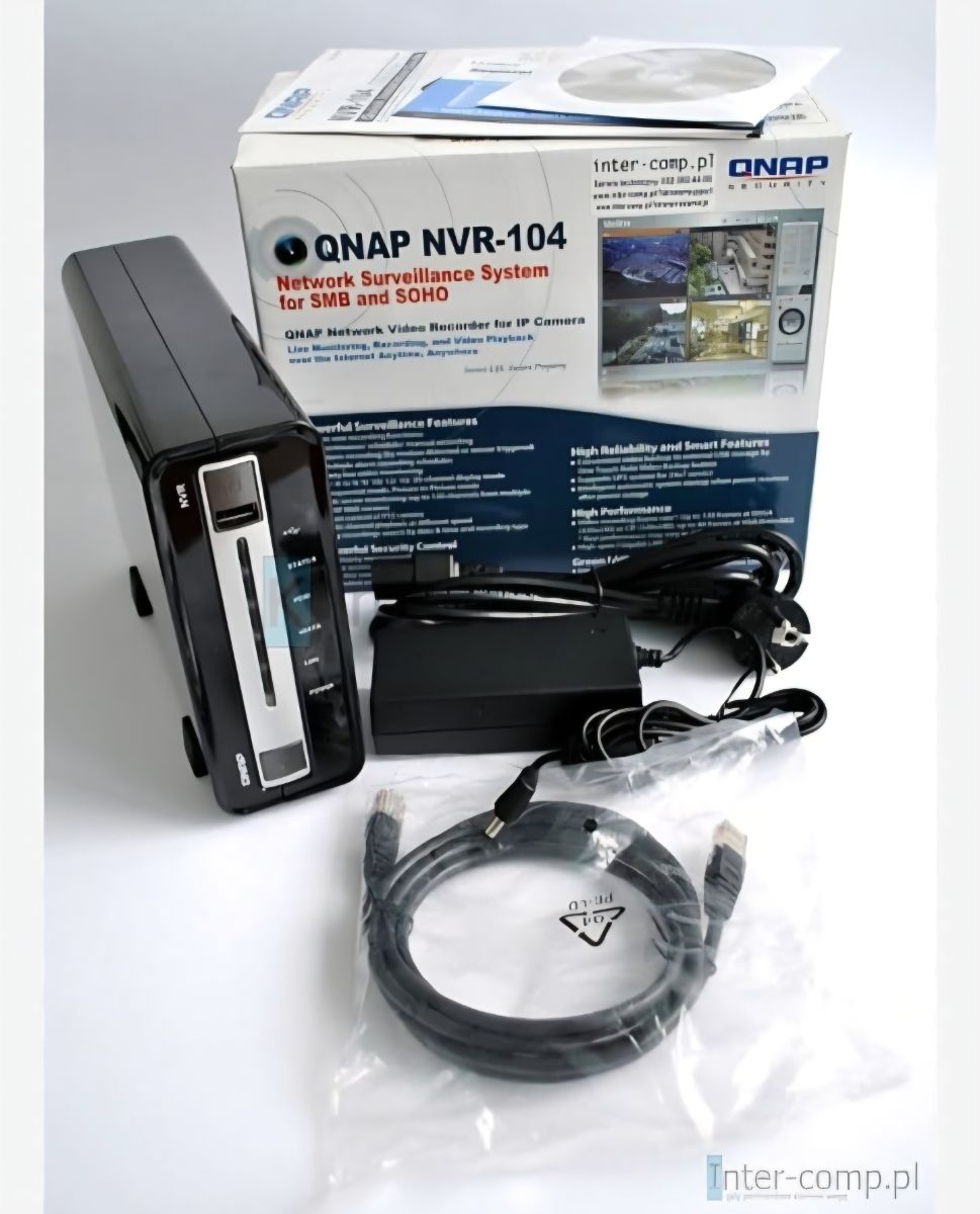 QNAP NVR-104 Netwerk Video Recorder (Nieuw)