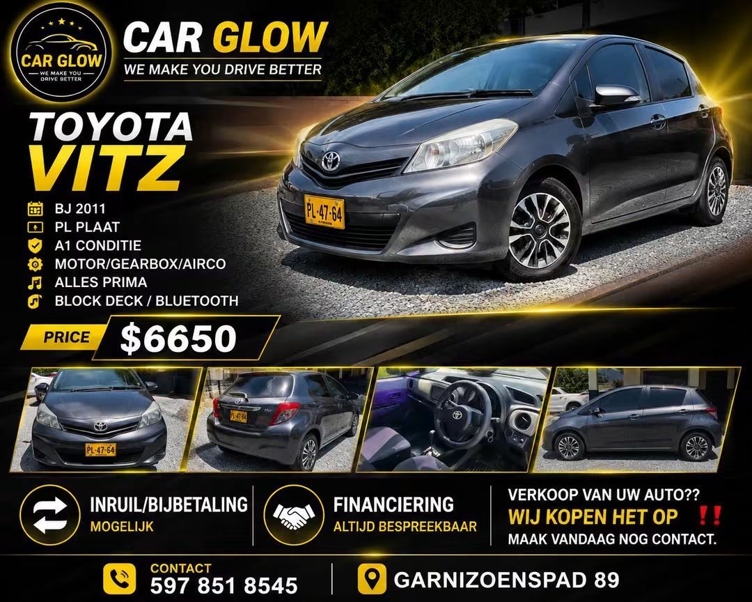 Toyota Vitz 2011 Te Koop – A1 Conditie - afbeelding 5